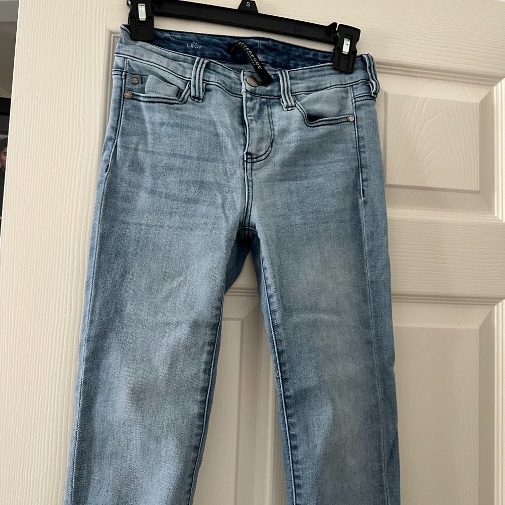 Charlie Crop Wide Rolled Cuff Jean